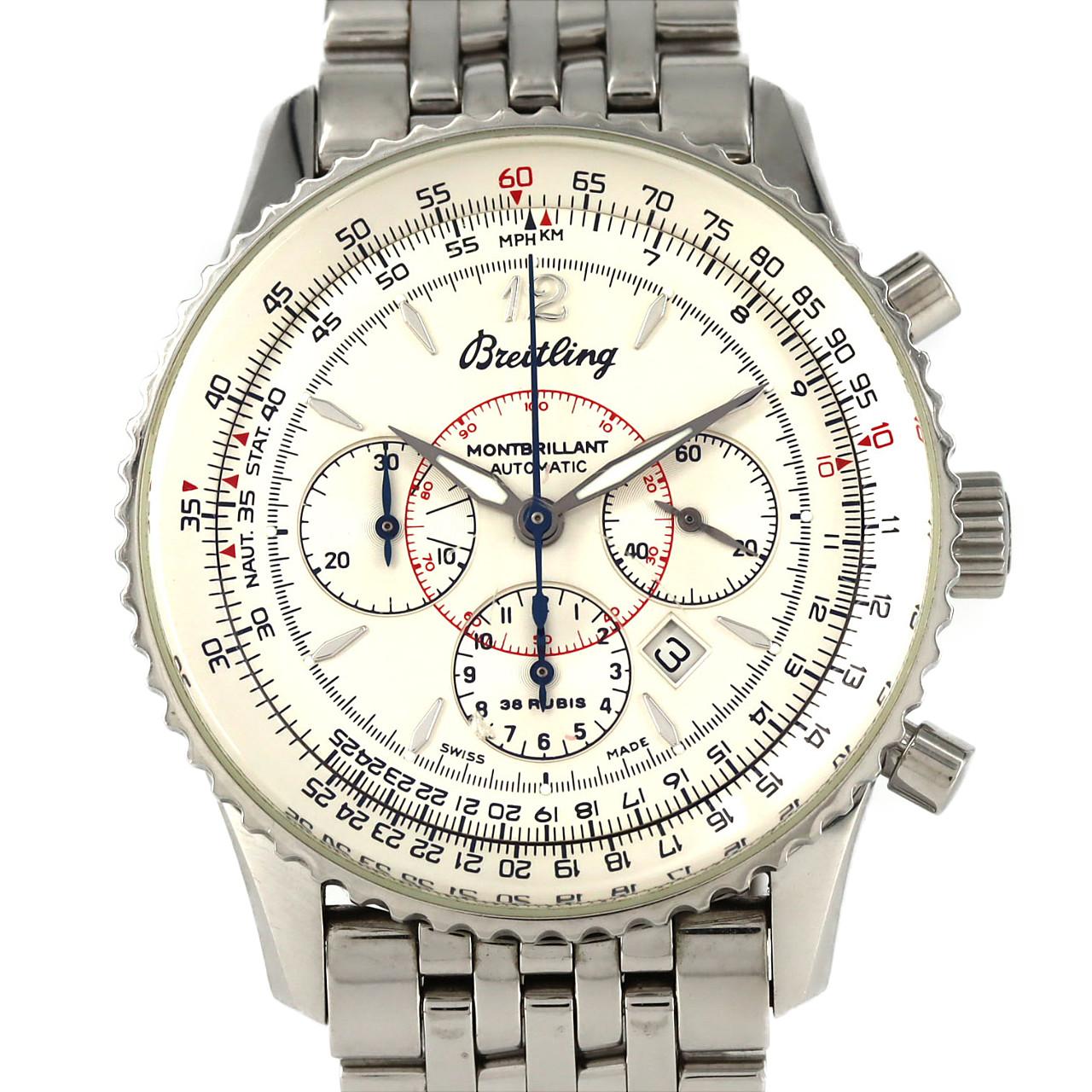 ブライトリング モンブリランデイト A41330/A414G96NP SS 自動巻