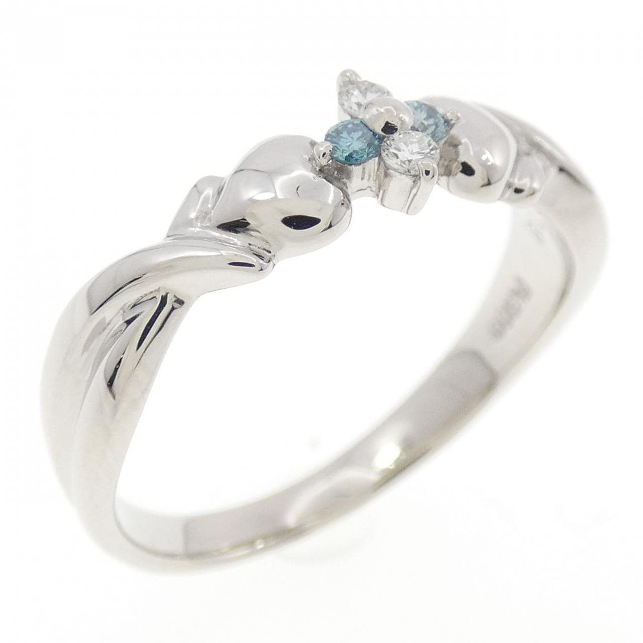 PT900 ダイヤモンド リング 0.08CT