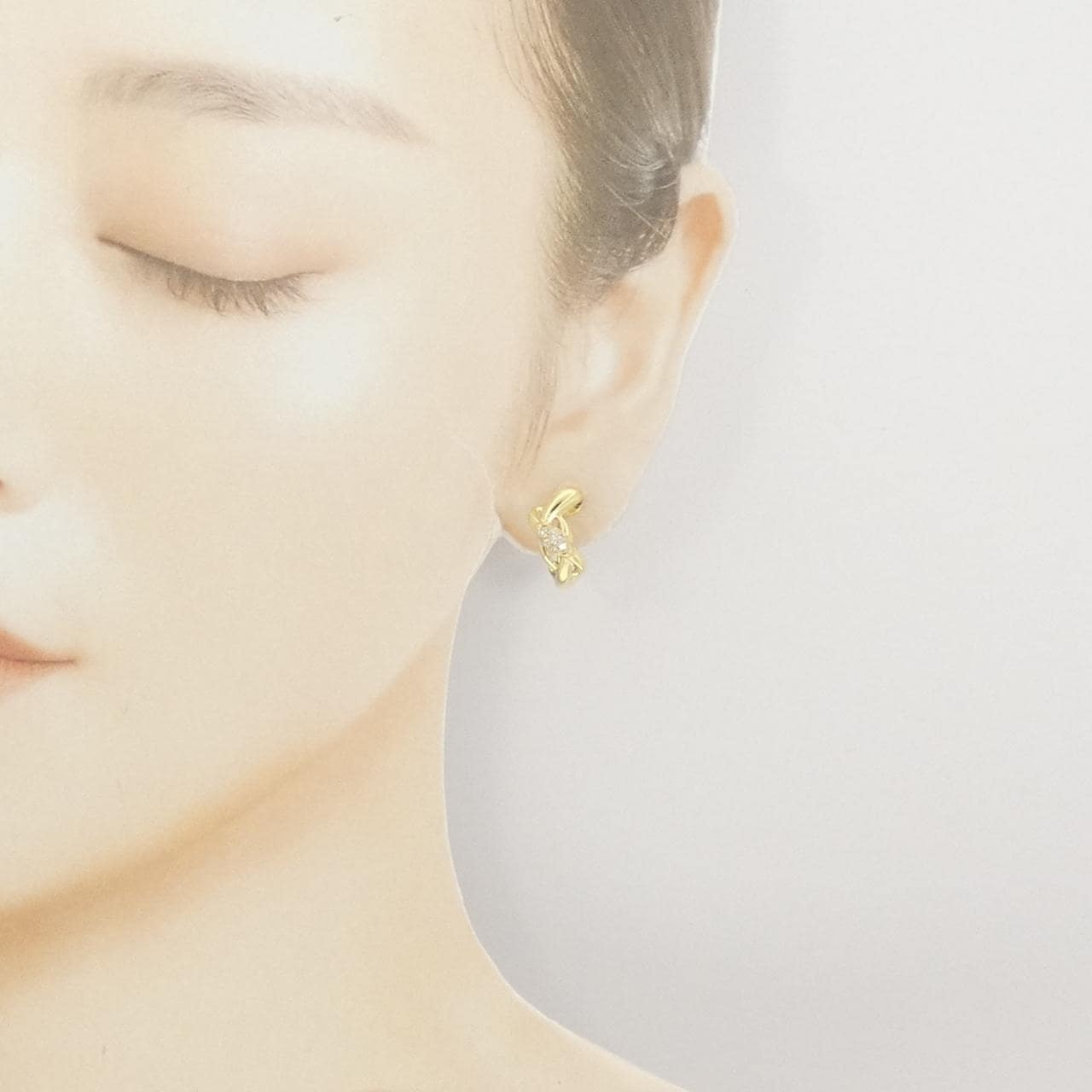 K18YG ダイヤモンド ピアス/イヤリング 0.20CT