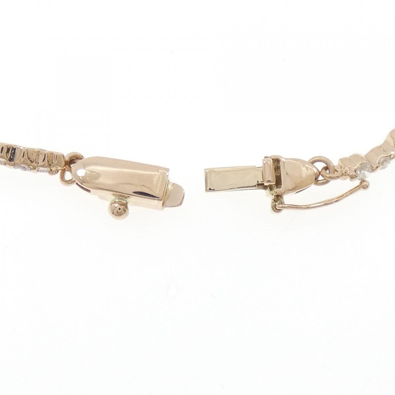 K18PG ダイヤモンド ブレスレット 1.00CT