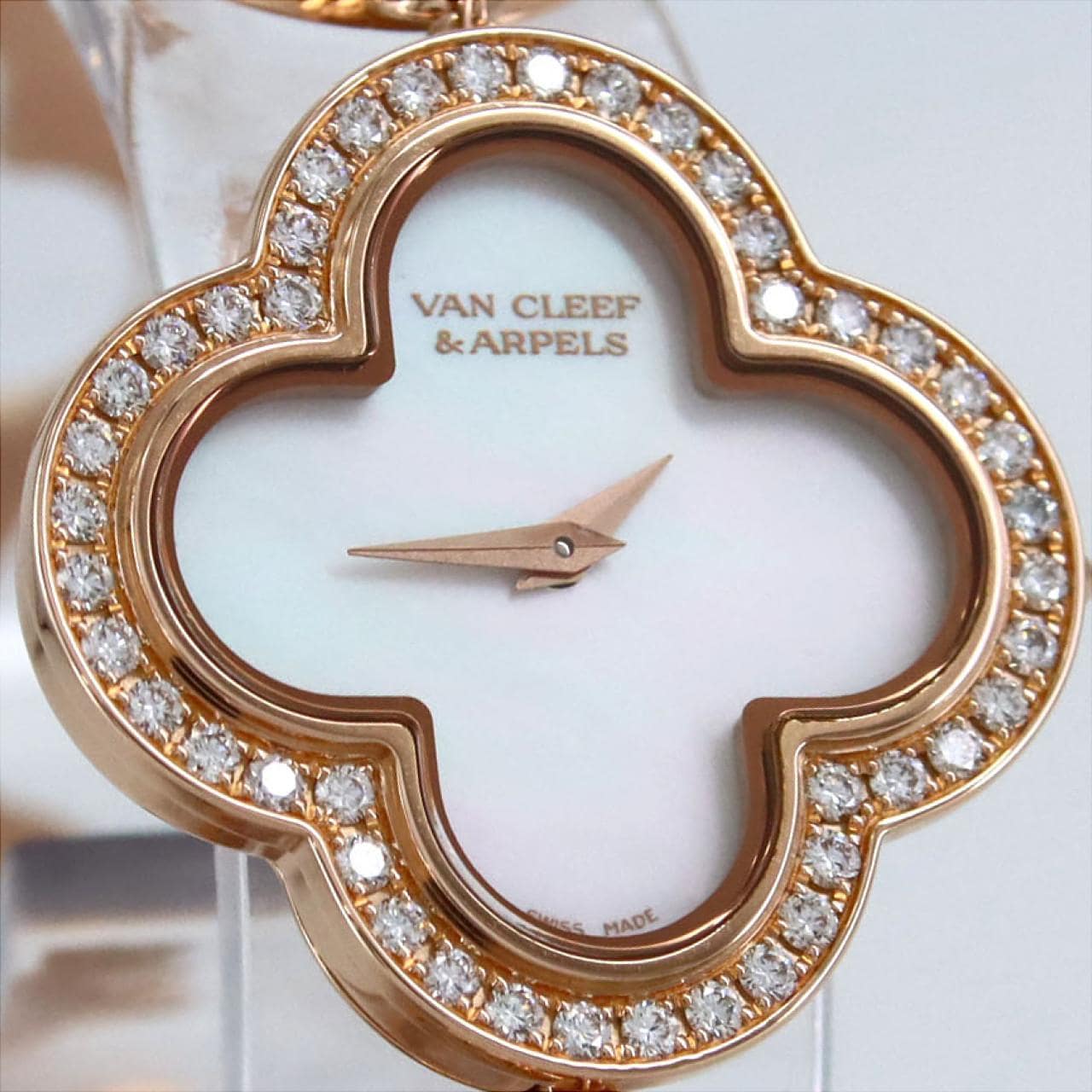 ヴァンクリーフ&アーペル アルハンブラ PG/D･ブレスD 2365149/VCARN5KC00 PG･RG クォーツ