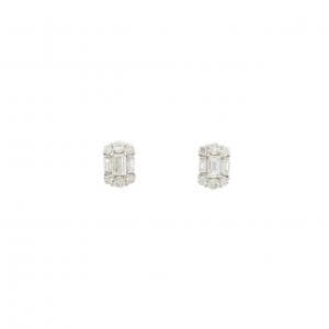 【新品】PT900 ダイヤモンド ピアス 0.40CT