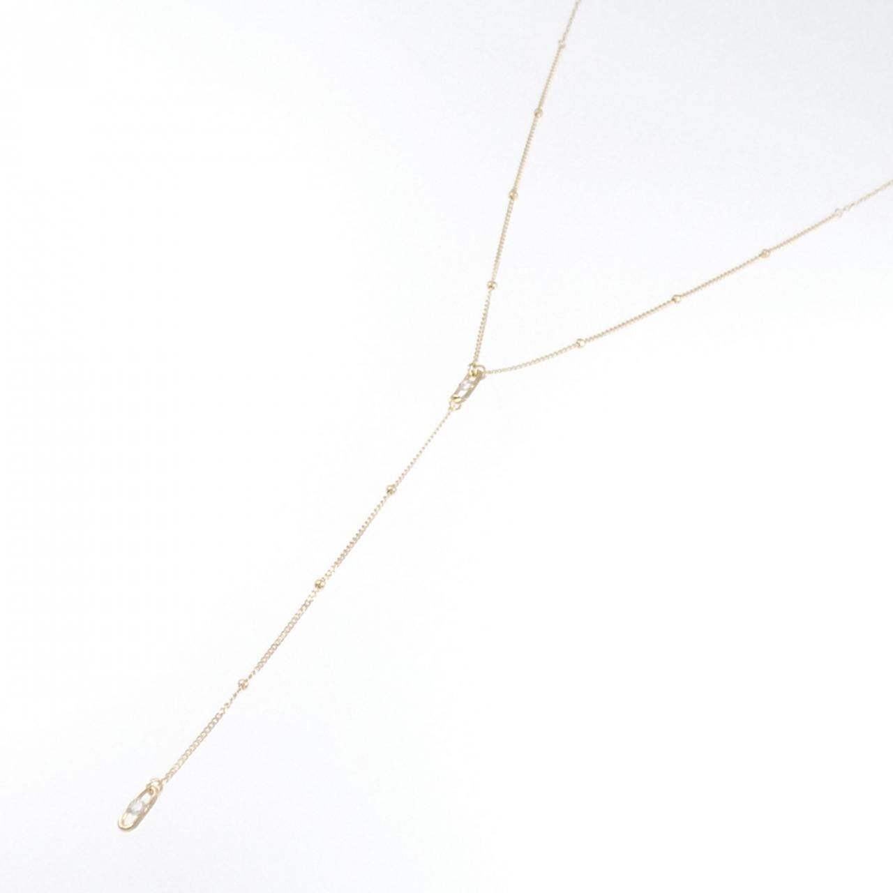 【新品】K18YG ダイヤモンド ネックレス 0.06CT