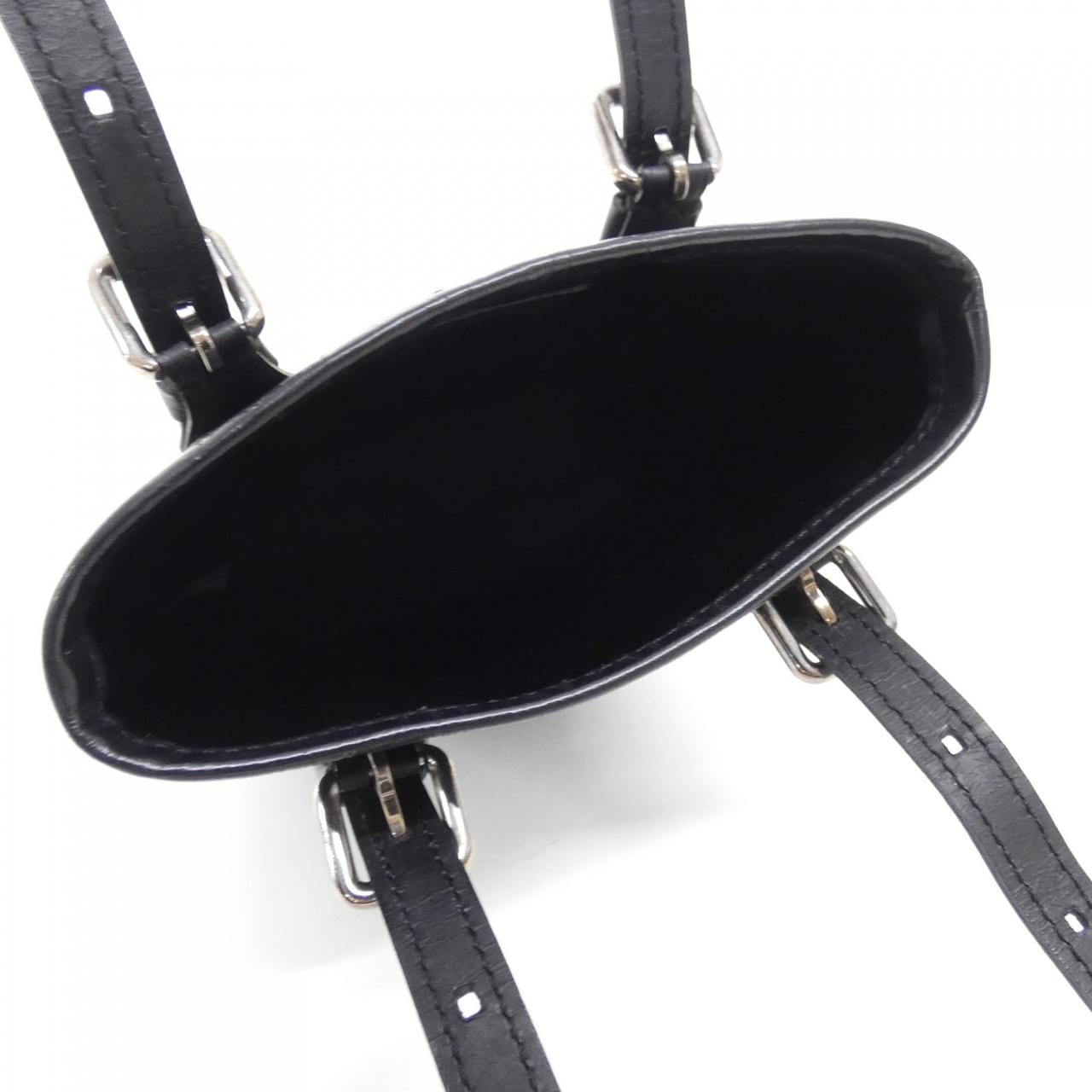 LOUIS VUITTON Monogram Satin Little Bucket M92144 Bag