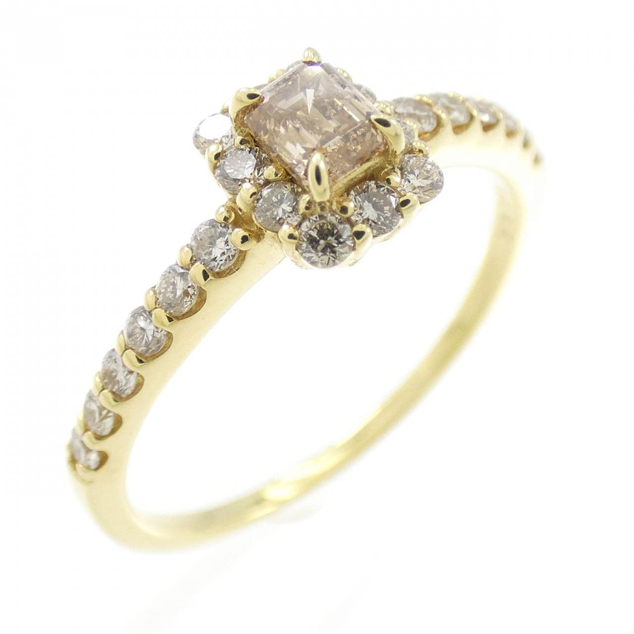 【新品】K18YG ダイヤモンド リング 0.55CT