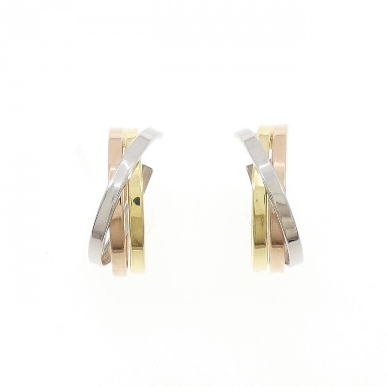 【新品】K18YG/PT900/K18PG ピアス