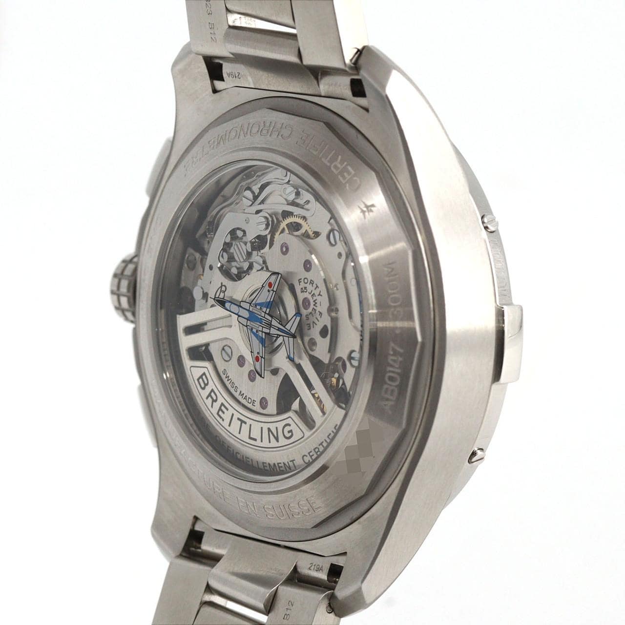 ブライトリング アベンジャーB01クロノグラフ44ブルーインパルス LTD AB0147/AB01471A1C1A1 SS 自動巻