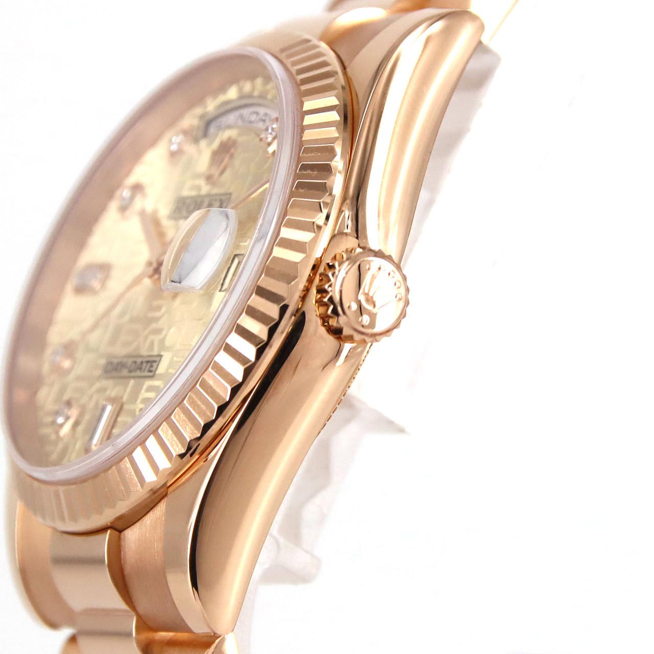 ロレックス デイデイト 118235A PG･RG 自動巻 K番