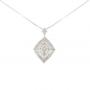 PT900/PT850 ダイヤモンド ネックレス 2.00CT