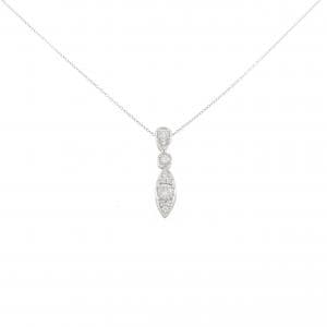PT900/PT850 ダイヤモンド ネックレス 0.50CT