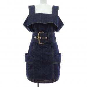 ルイヴィトン LOUIS VUITTON オーバーサイズベルトデニムユーリティドレス FORO67CKJ ワンピース