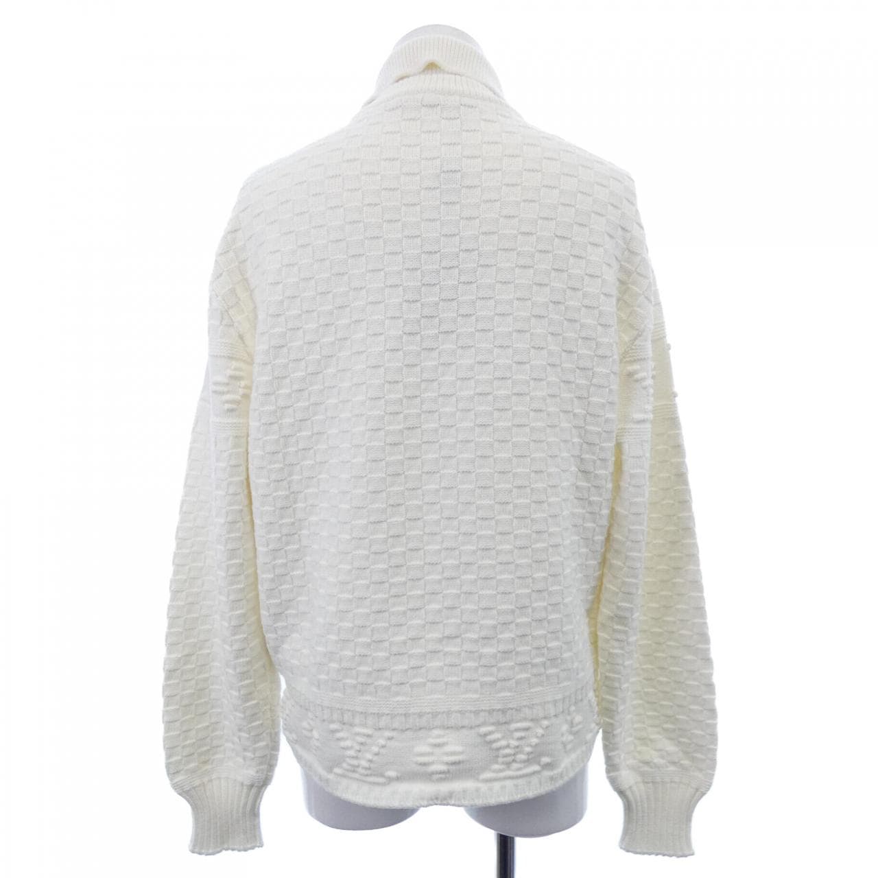 ルイヴィトン LOUIS VUITTON LVダミエウールブレンドプルオーバー HPN63WTZ8 ニット