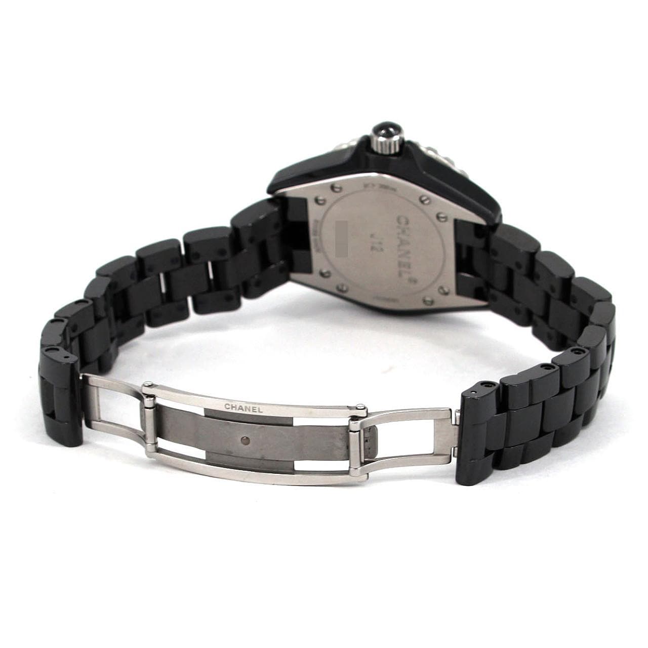 シャネル J12 33mmセラミック･12P H1625 セラミック クォーツ