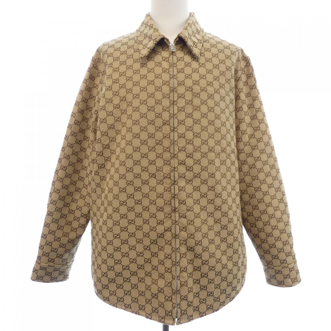 グッチ GUCCI GGキャンバス オーバーシャツ 794808 ZAF4S ジャケット