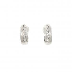 K18WG ダイヤモンド ピアス/イヤリング 0.2CT