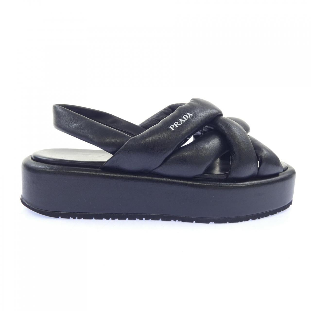 プラダ PRADA フラットフォーム 1XZ747 サンダル