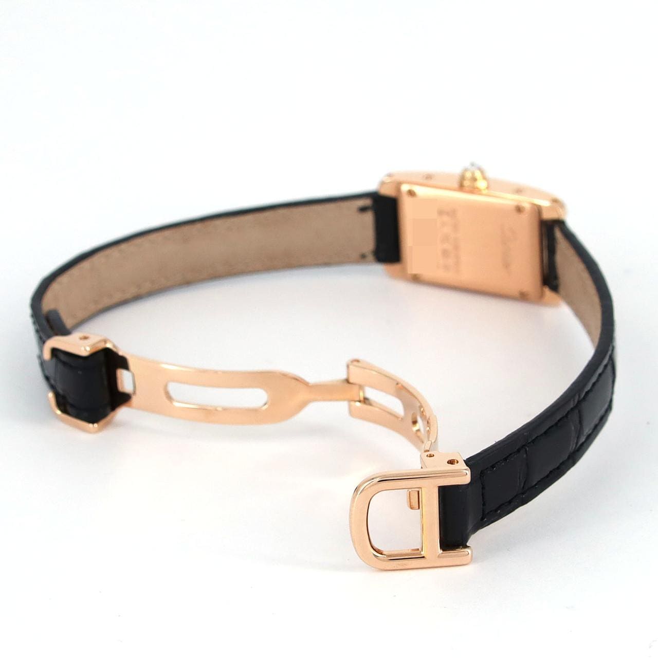 Cartier Mini Tank American PG/D WB710014 PG/RG Quartz