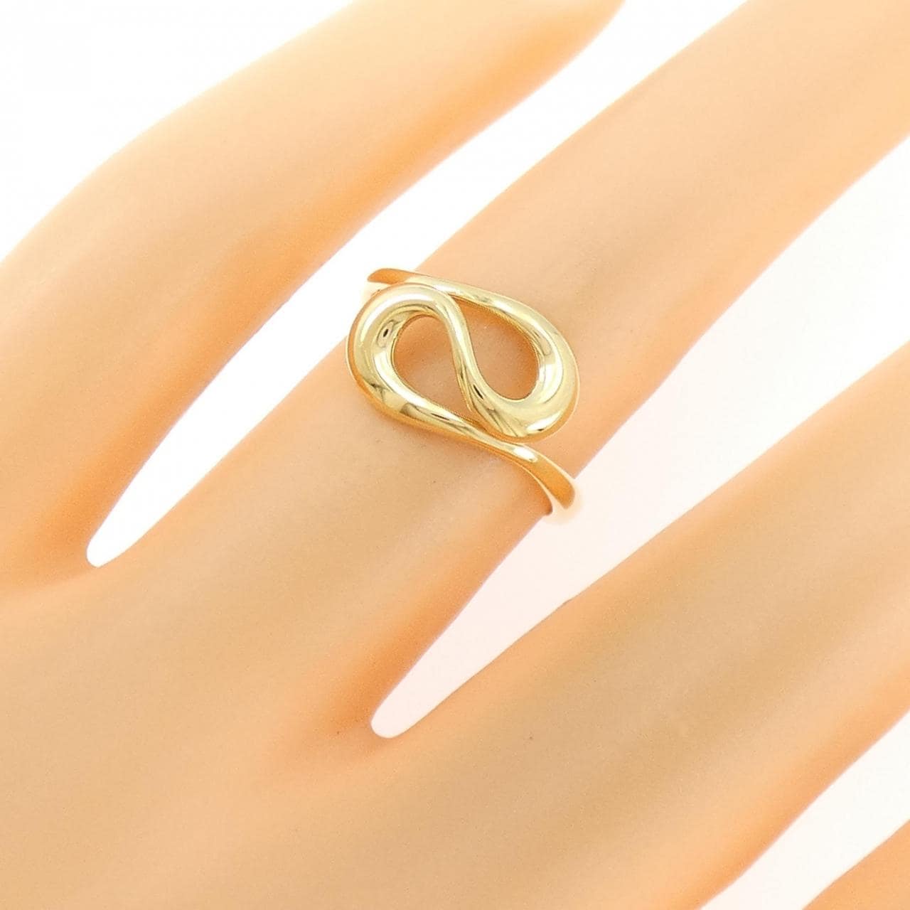 【ヴィンテージ】ティファニー オープンウェーブ リング