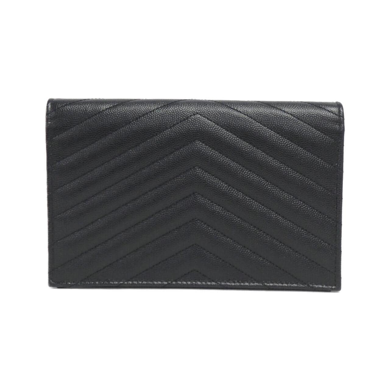 SAINT LAURENT 393953 BOW02 Chain Wallet