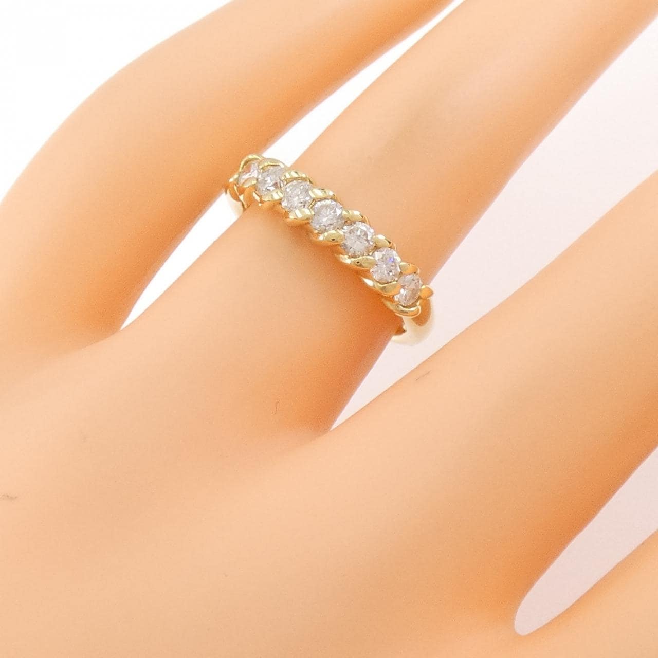 K18YG ダイヤモンド リング 0.50CT