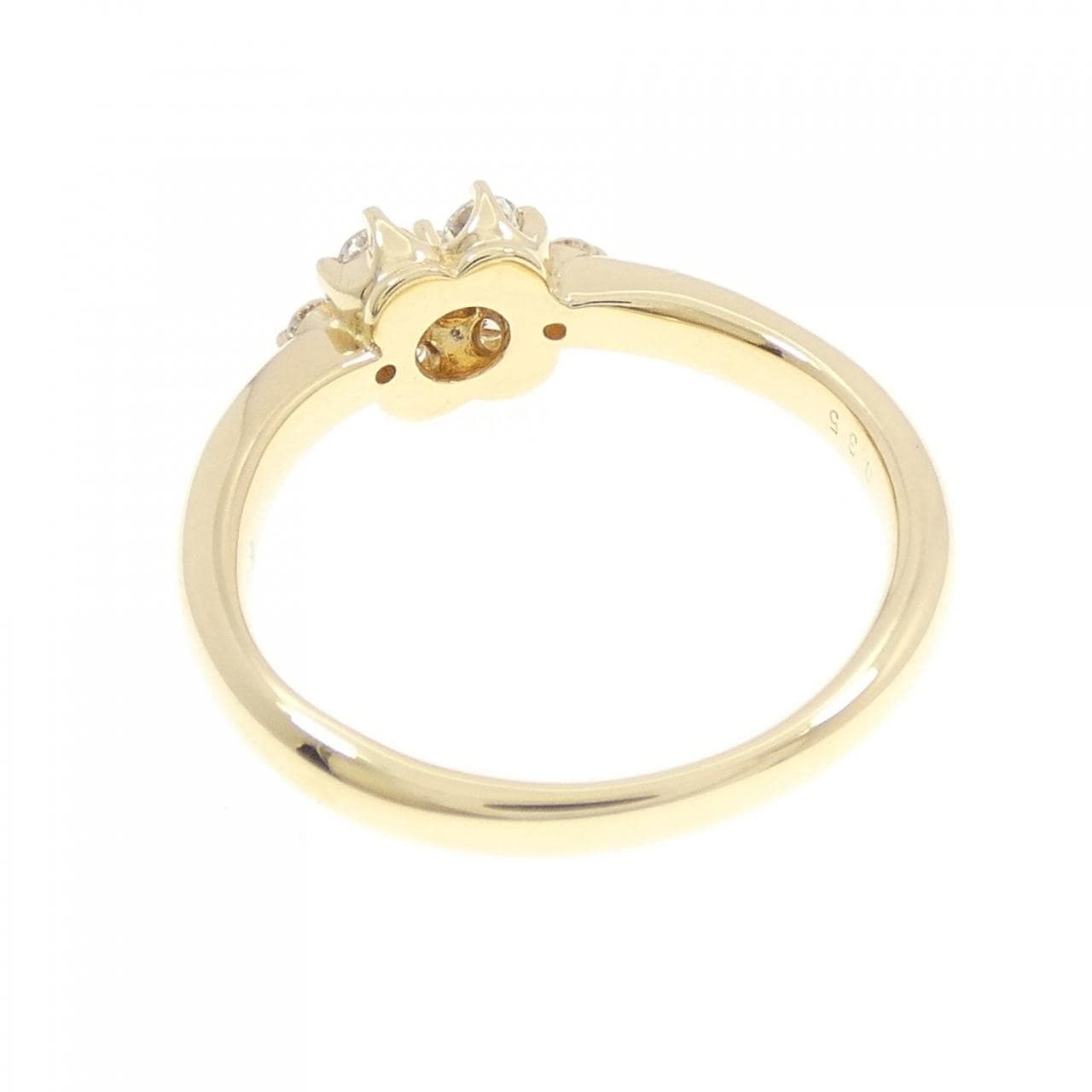 K18YG ダイヤモンド リング 0.35CT