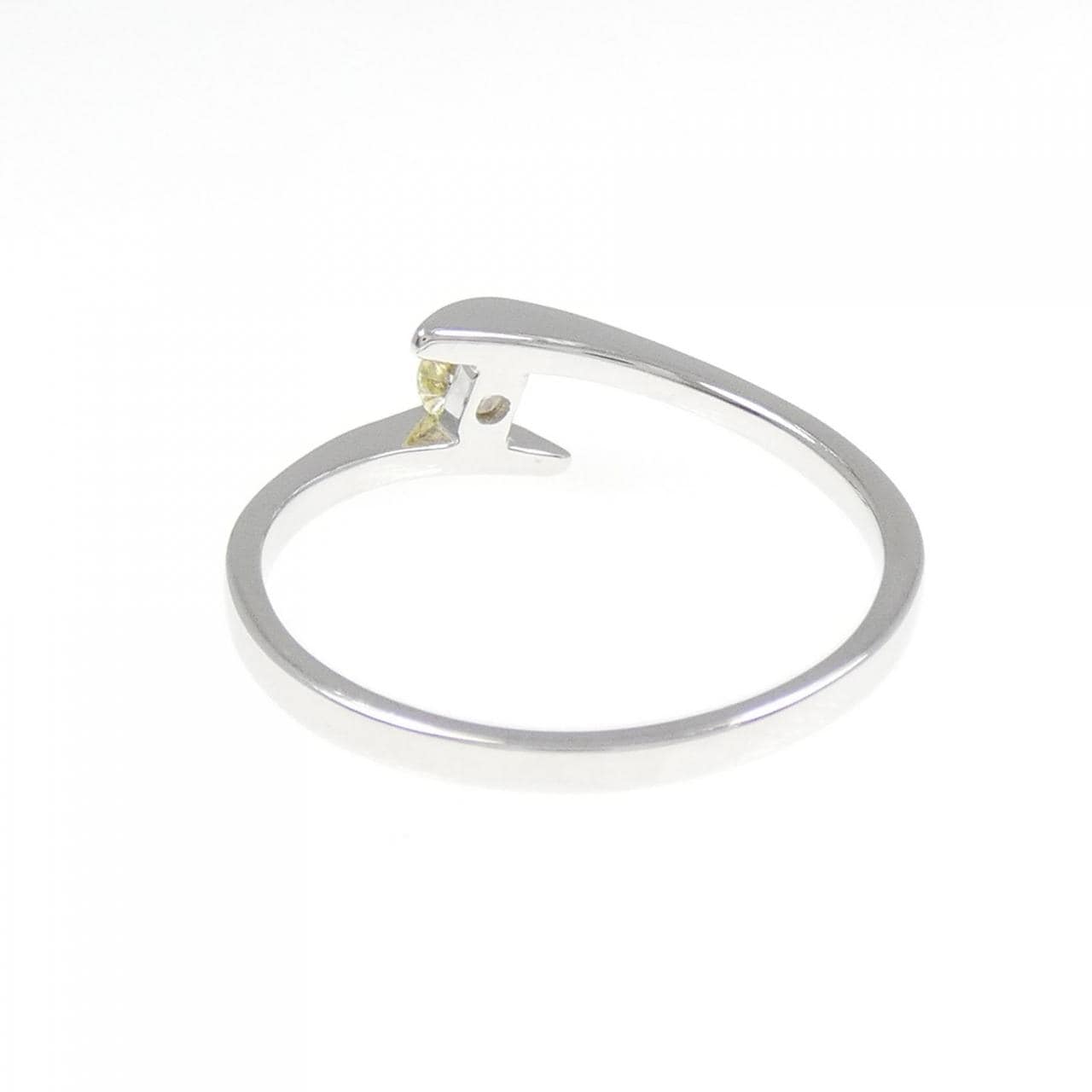 K18WG ダイヤモンド リング 0.19CT