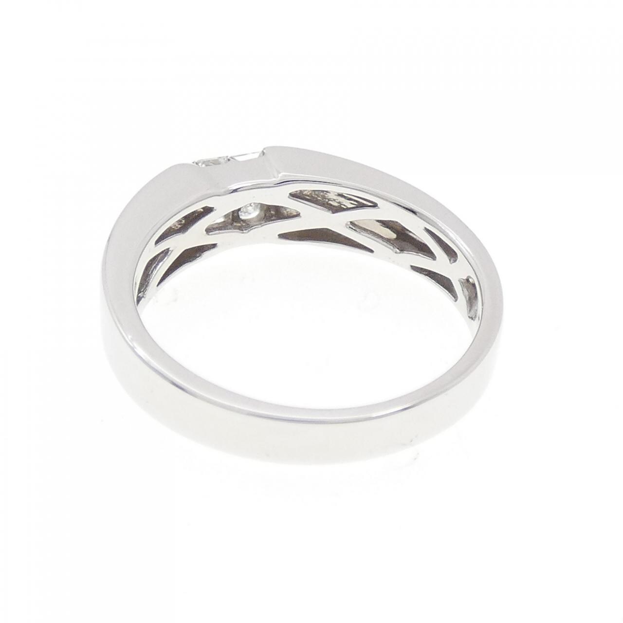 K18WG ダイヤモンド リング 0.18CT