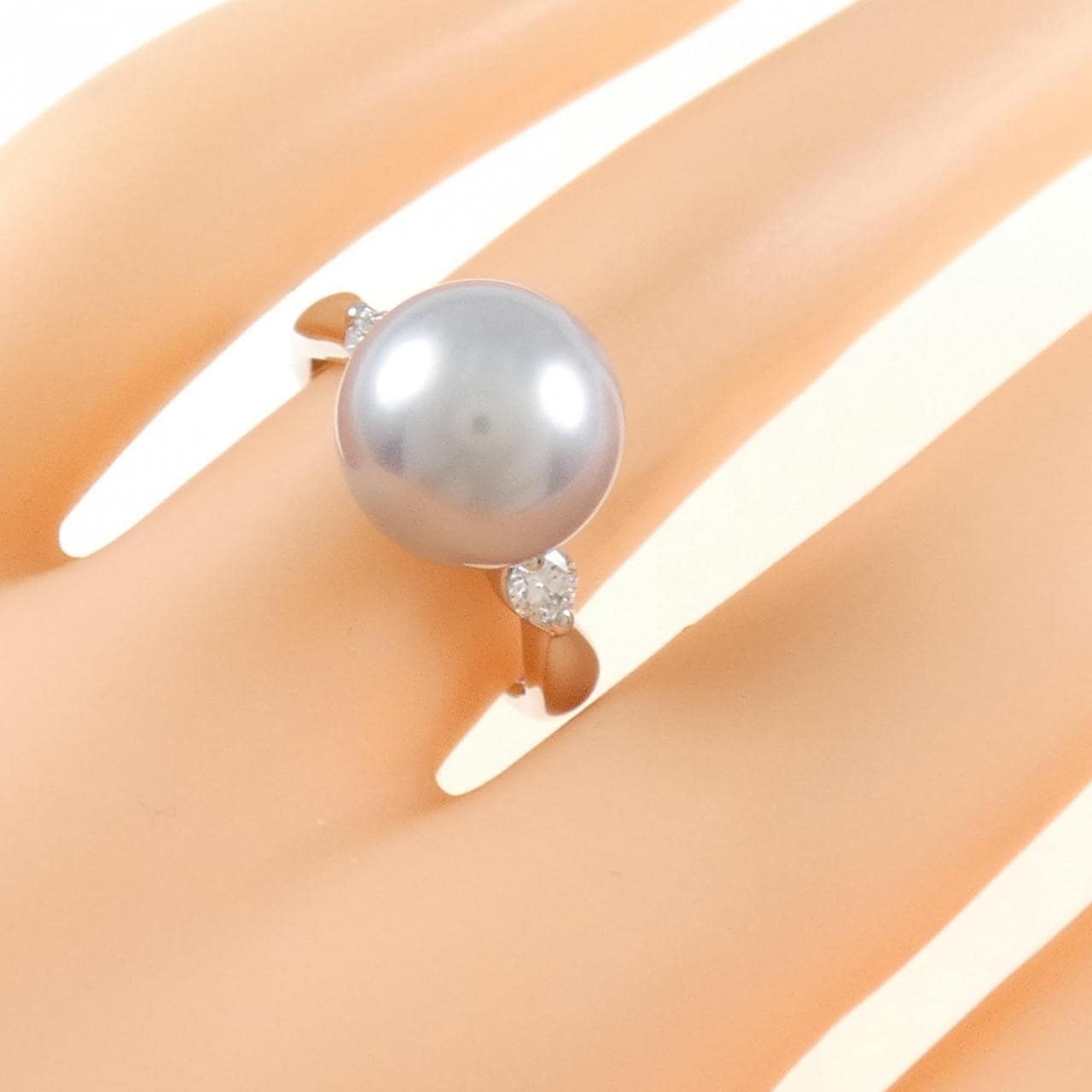 PT 黒蝶パール リング 10.8mm