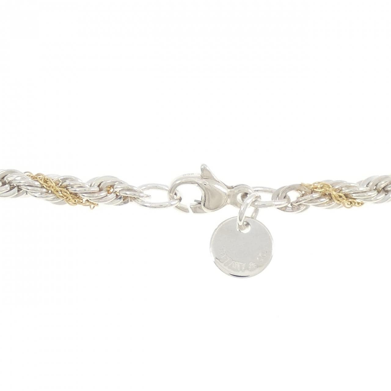 【ヴィンテージ】ティファニー 925/750YG ブレスレット