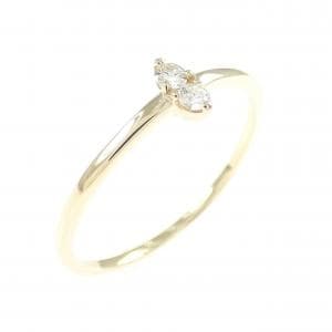 【リメイク】K10YG ダイヤモンド リング 0.06CT