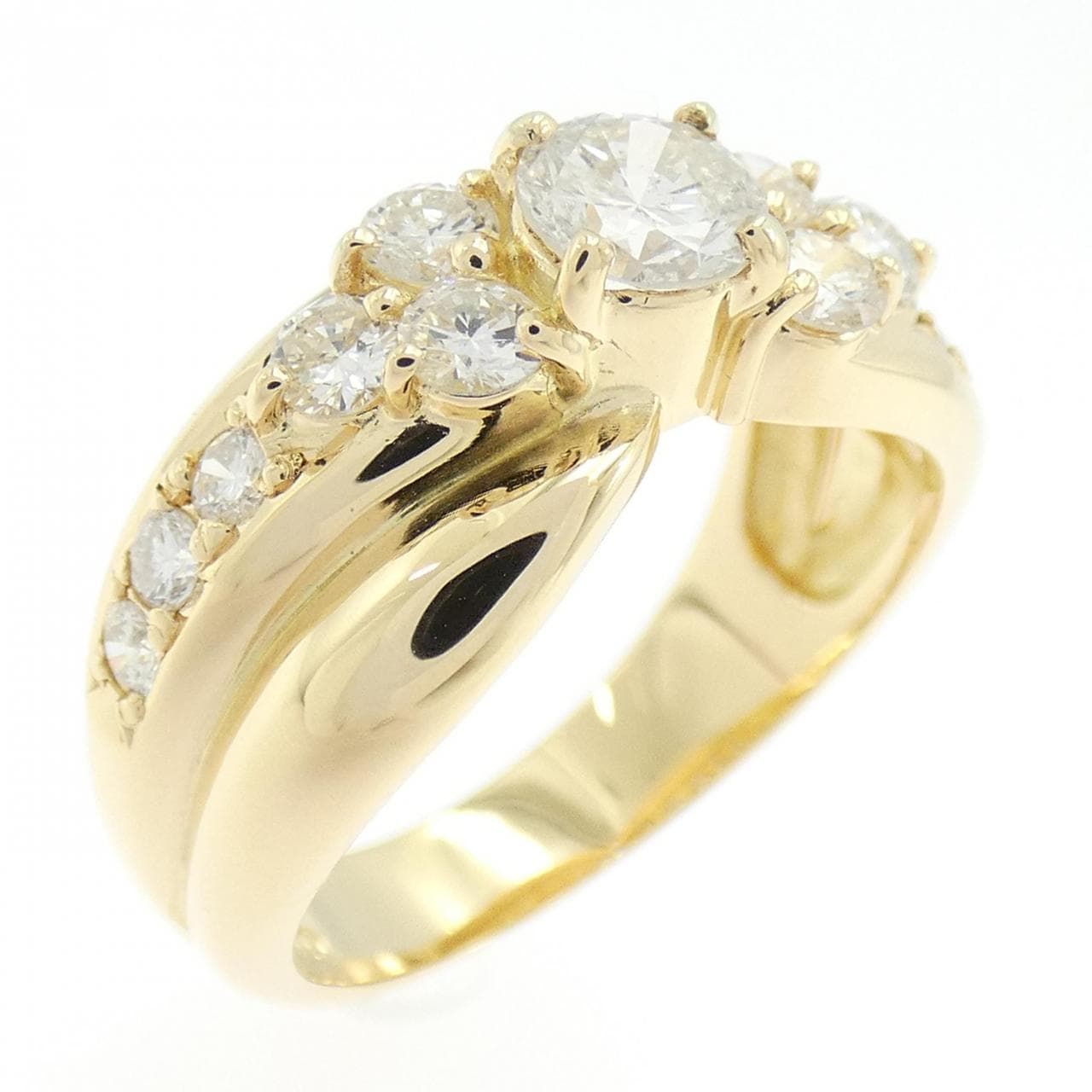 K18YG ダイヤモンド リング 1.00CT