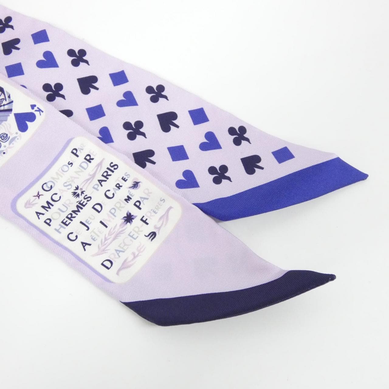 エルメス JEU DE CARTES ツイリー 063169S スカーフ