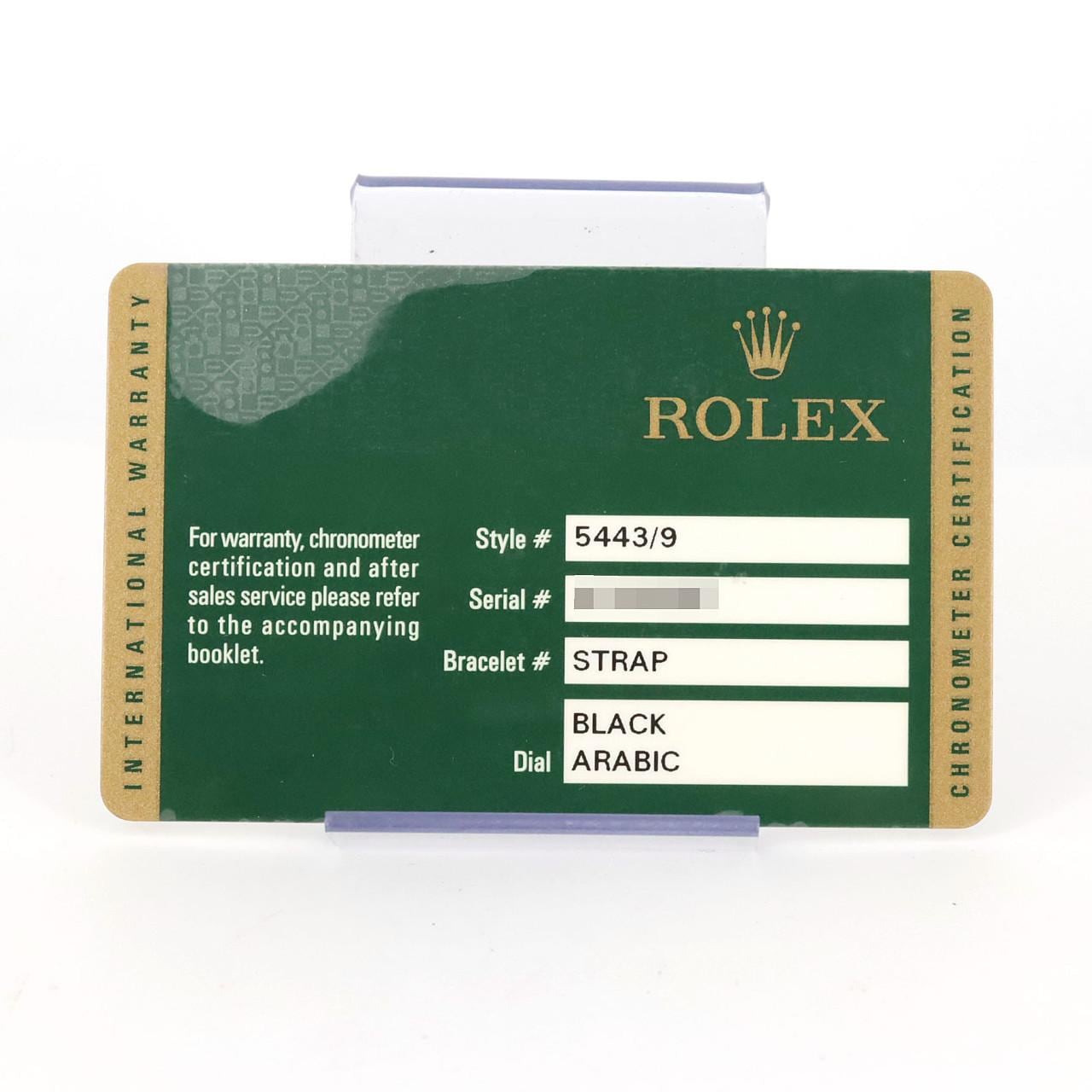 ロレックス プリンス WG 5443/9 WG 手巻 D番