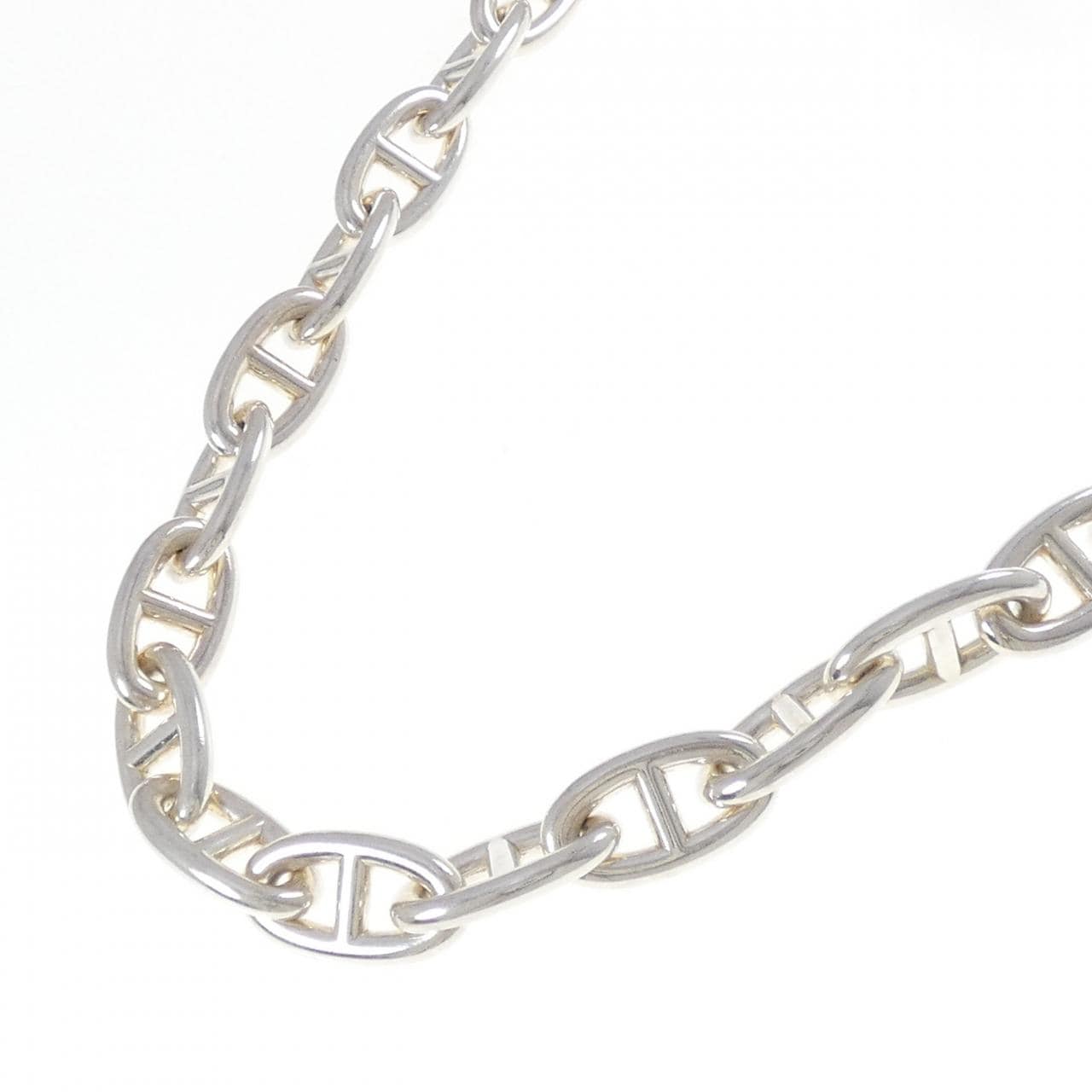 【ヴィンテージ】エルメス シェーヌダンクル GM ネックレス