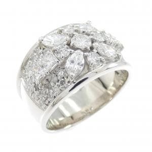 PT900 ダイヤモンド リング 1.37CT