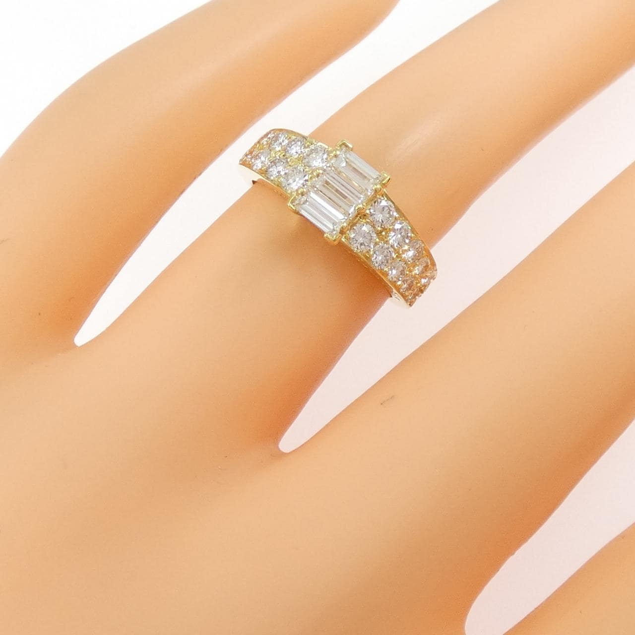 【ヴィンテージ】ヴァンクリーフ&アーペル ダイヤモンド リング 0.57CT