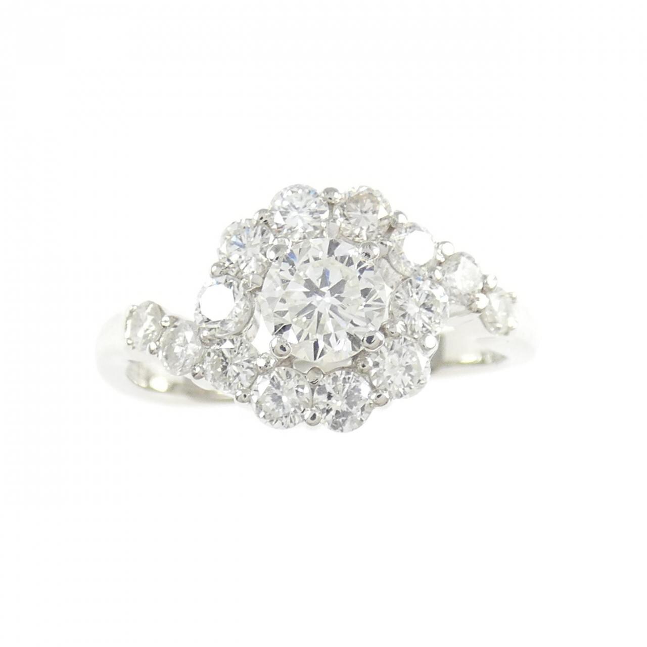 PT900 ダイヤモンド リング 1.00CT