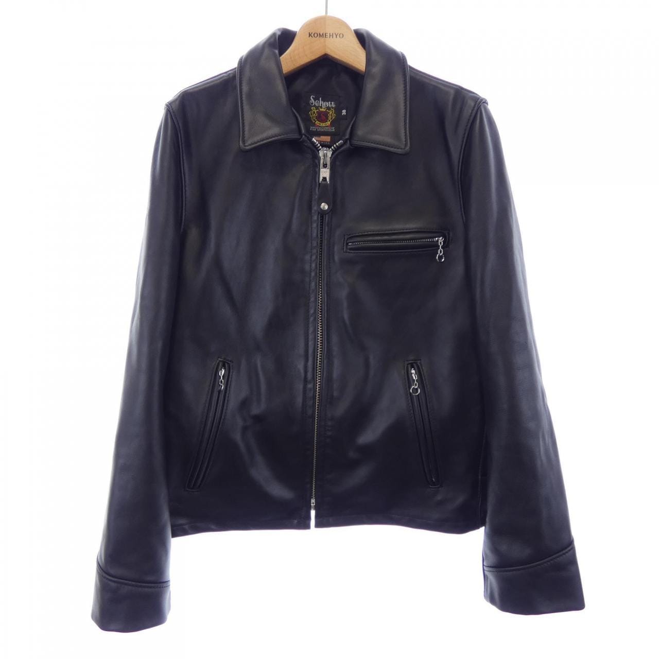 ショット SCHOTT レザーライダースジャケット