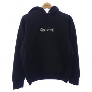 シュプリーム SUPREME SWAROVSKI Box Logo パーカー