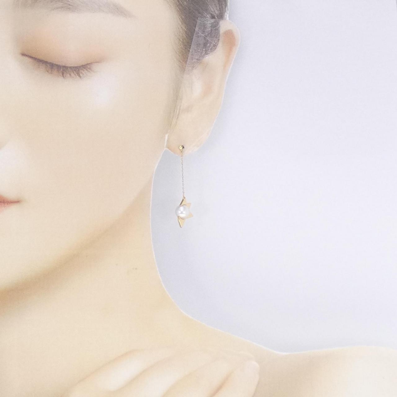 Tasaki Comet Earrings 7mm