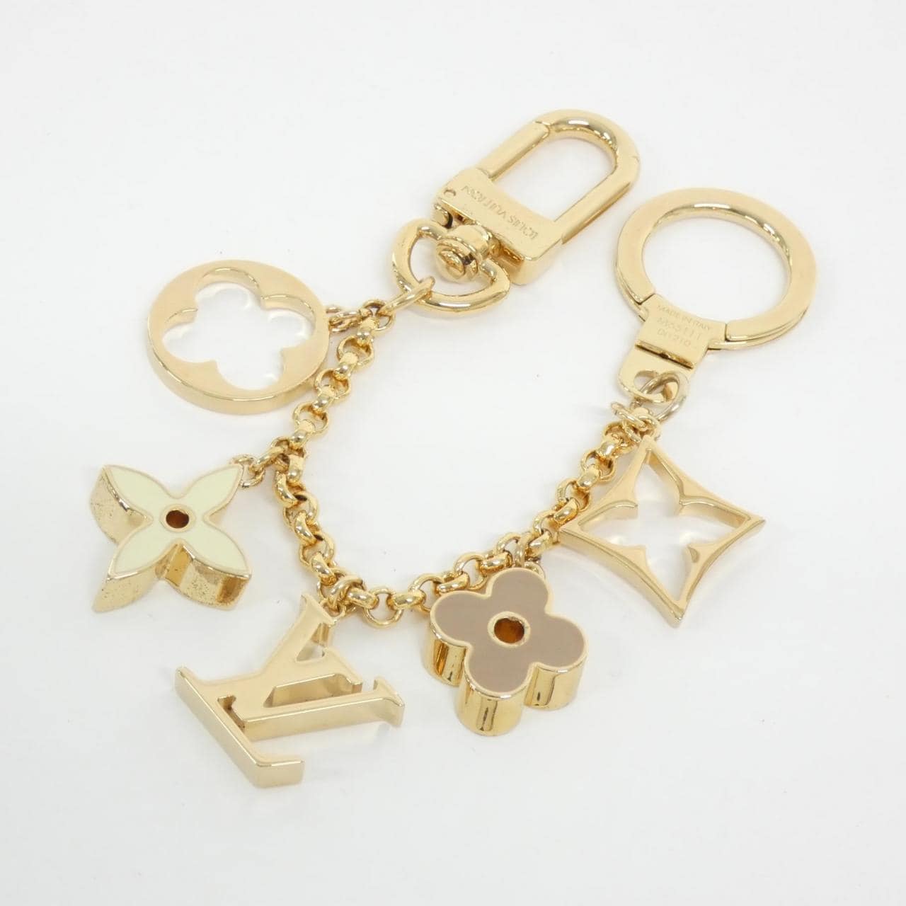 LOUIS VUITTON包袋小饰物链 Fleur Du Monogram M65111 Qeelin