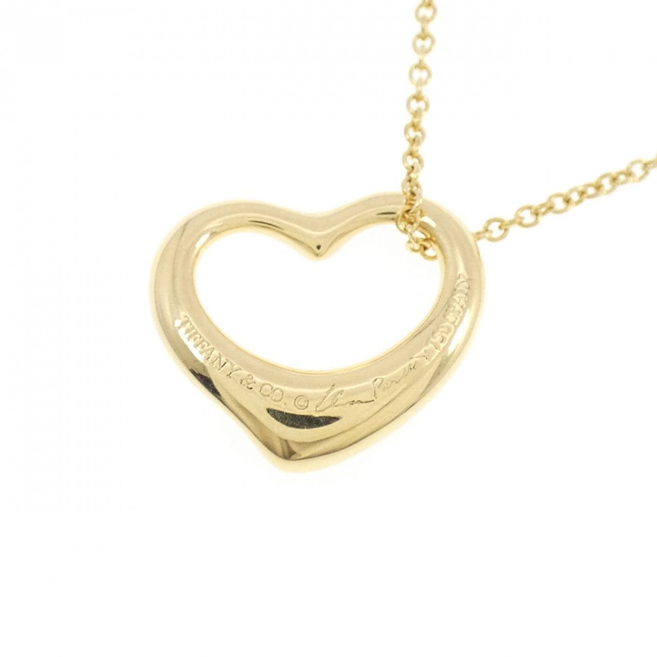 ティファニー オープンハート ネックレス