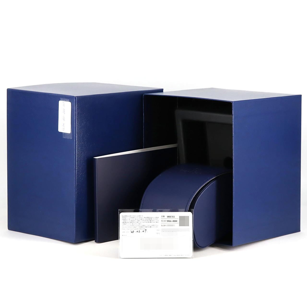 セイコー グランドセイコー･スプリングドライブ･AJHH LIMITED 9R66-0BB0/SBGE311 SS 自動巻