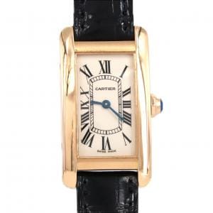 カルティエ タンクアメリカンSM PG W2607456 PG･RG クォーツ