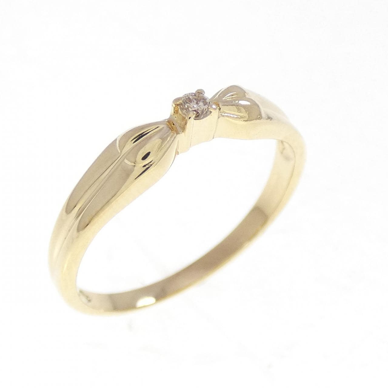 K18YG ダイヤモンド リング