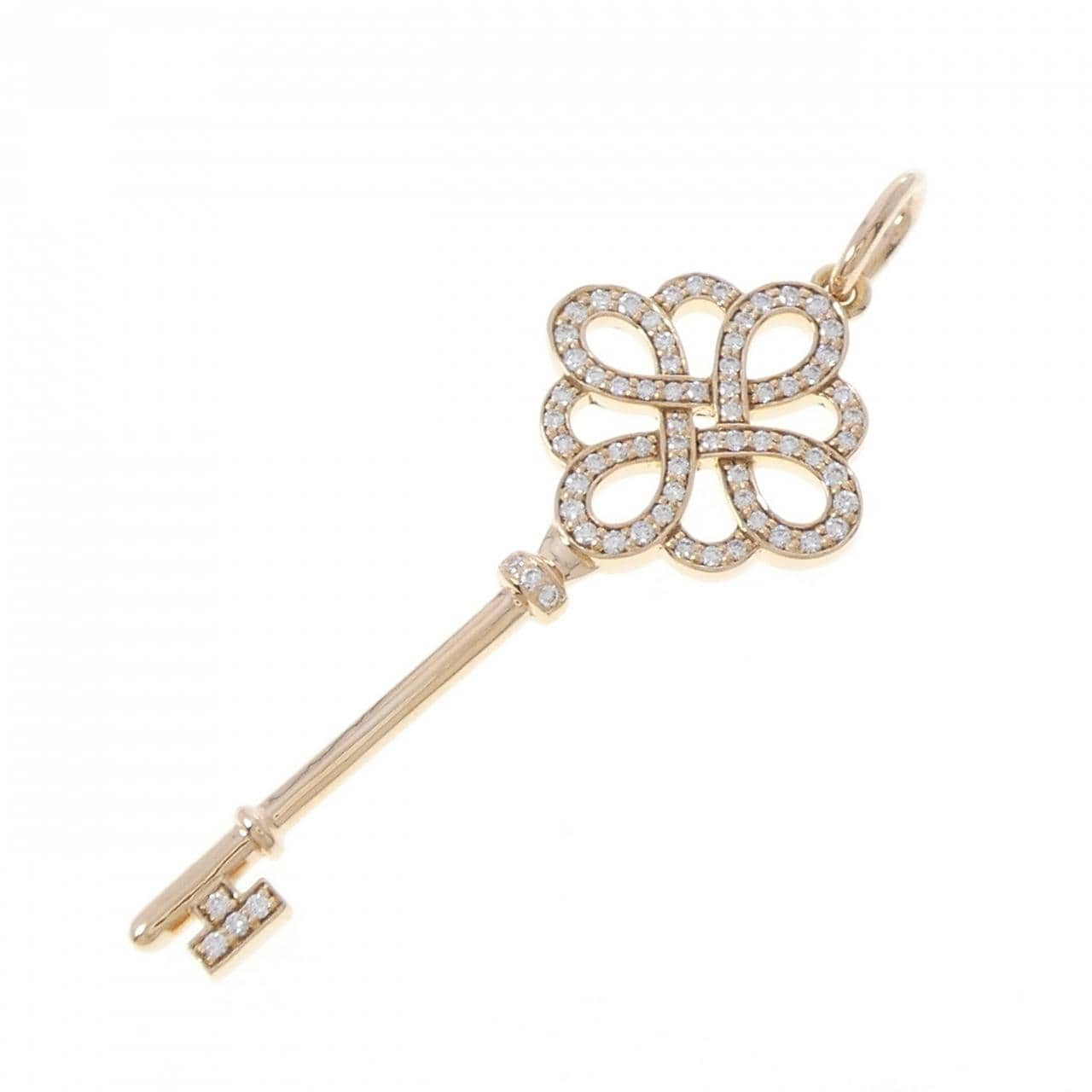 ティファニー ノット キー ペンダント