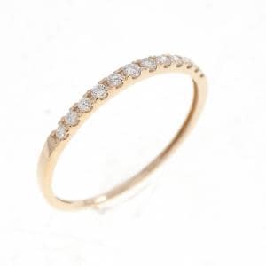 K18PG ダイヤモンド リング 0.10CT