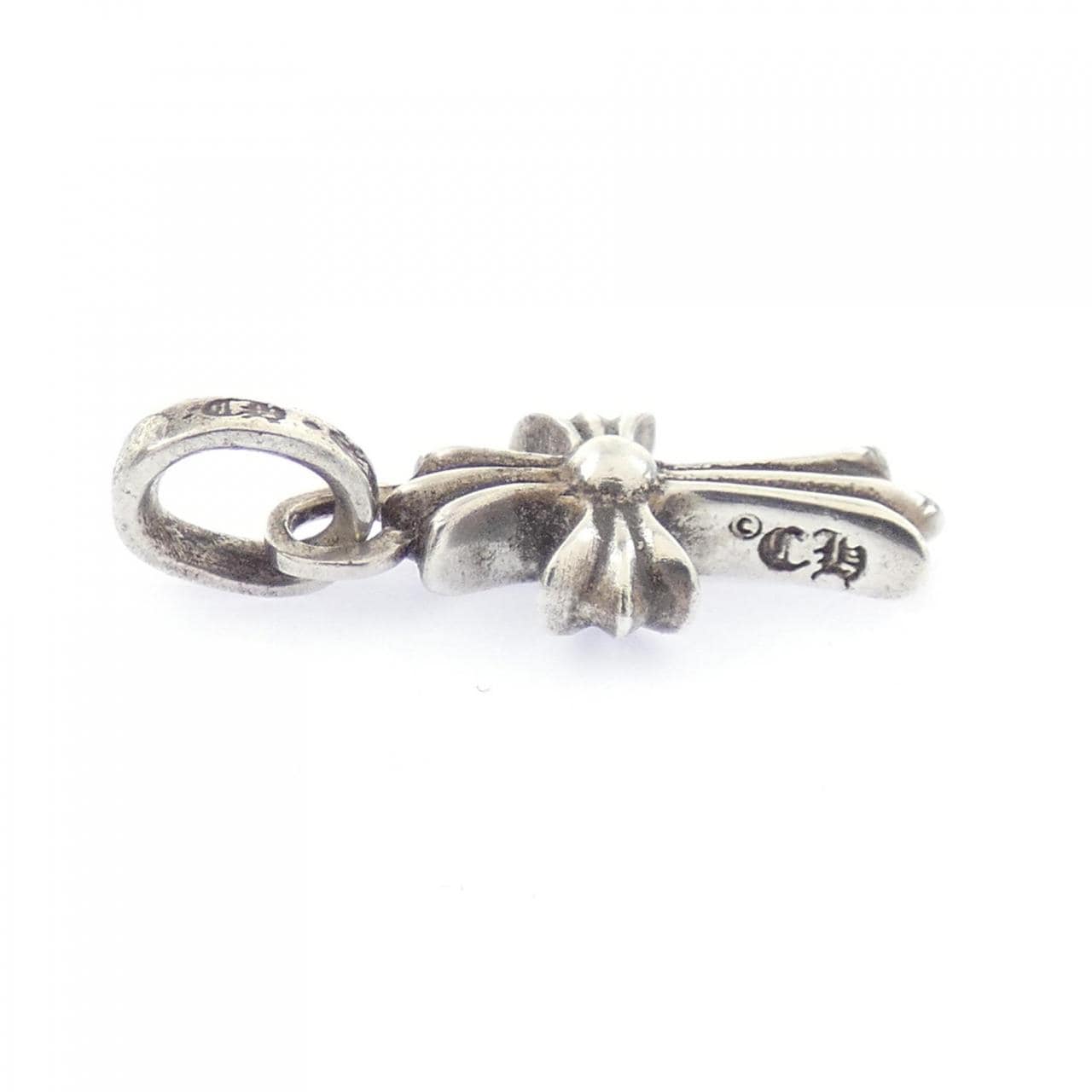 クロムハーツ CHROME HEARTS CH CROSS BABY FAT PAVE RUBY 202033722SLVXXX180 ペンダント