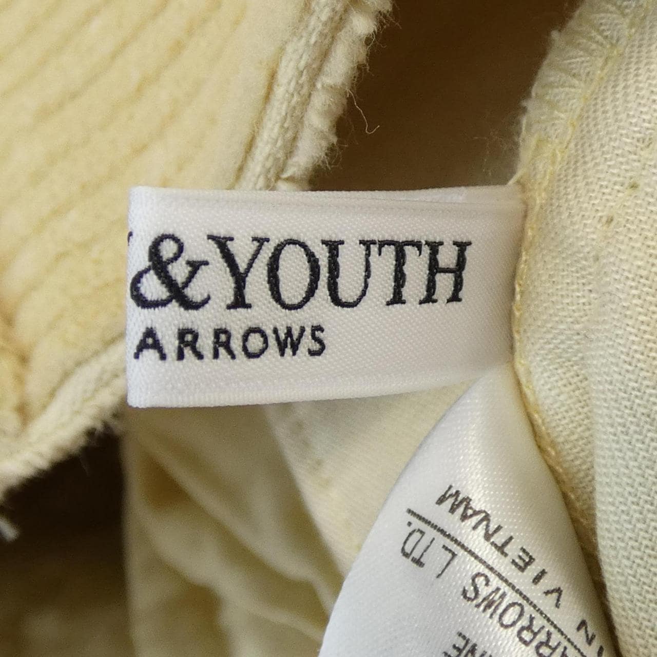 ビューティーアンドユース BEAUTY&YOUTH(U.A) 1614-144-6394 パンツ