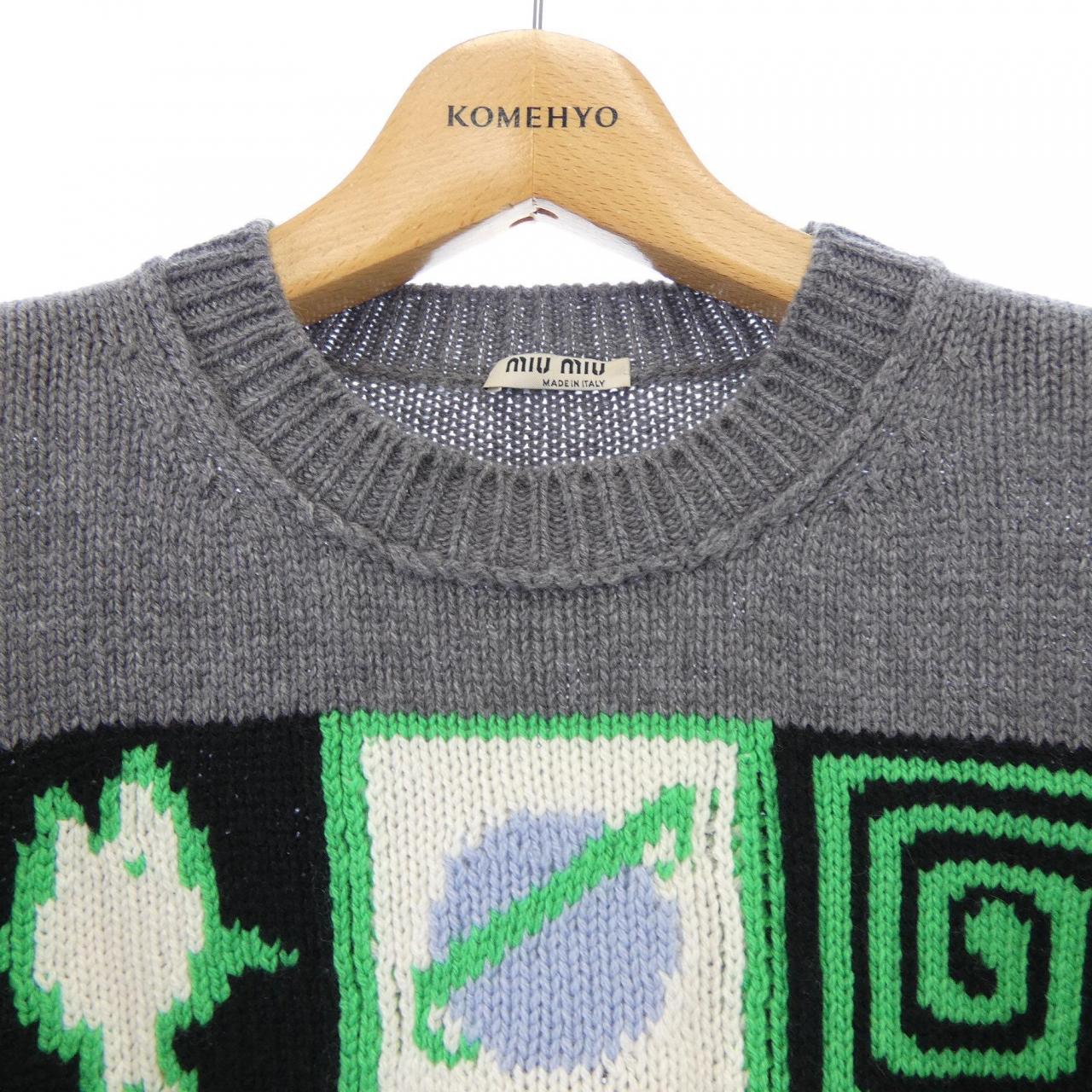 ミュウミュウ MIU MIU MMN935 1NIA ニット